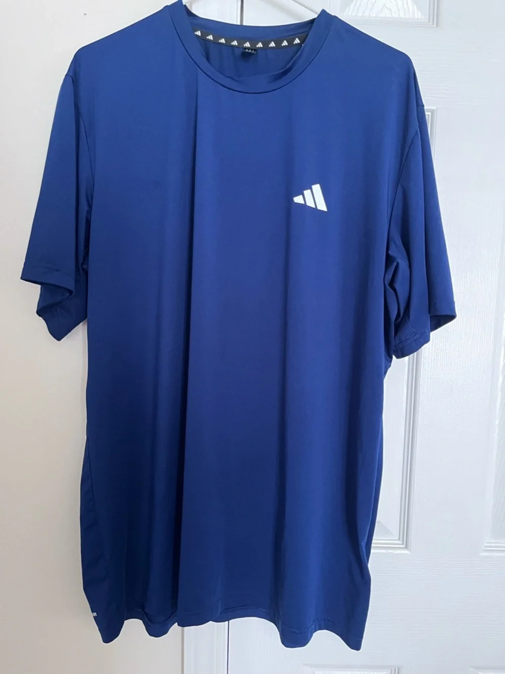 Adidas Men’s Royal Blue Performance Tee size XL